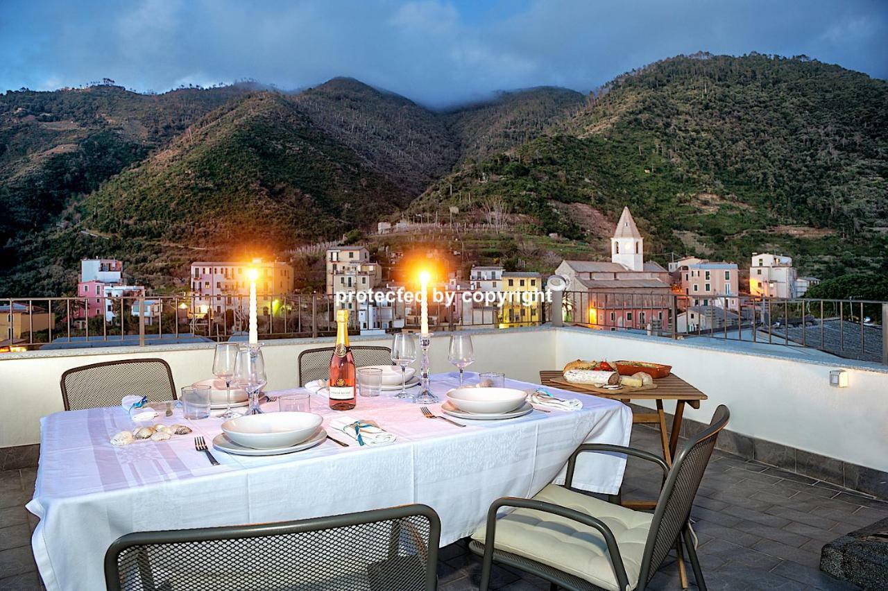 Luxury Penthouse Sea View Villa Corniglia Luaran gambar