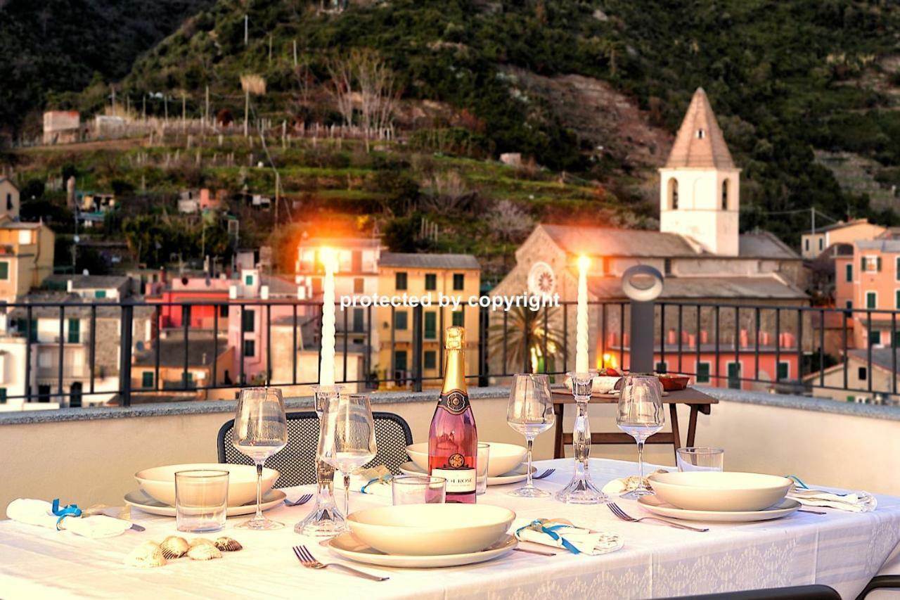 Luxury Penthouse Sea View Villa Corniglia Luaran gambar