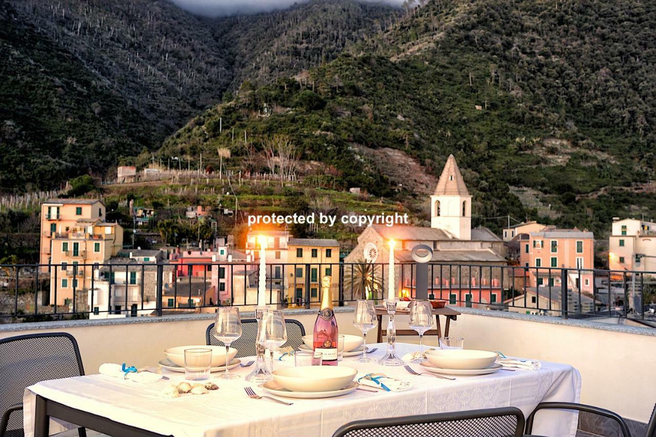 Luxury Penthouse Sea View Villa Corniglia Luaran gambar